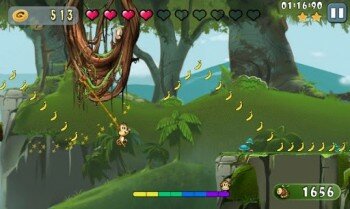 Swing Monkey - игра про обезьянку