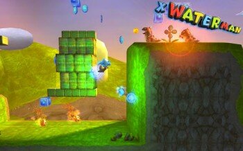 3D X WaterMan -     Mario Land