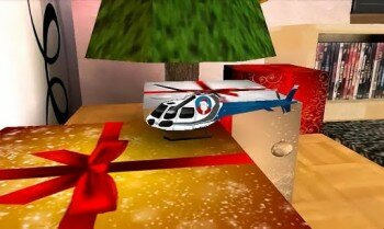 Helidroid 3D : Xmas Edition - летаем на новогоднем вертолете