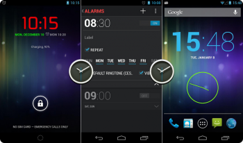 Clock JB+ - улучшенные часы из Android 4.2