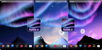 Aurora 3D Live Wallpaper - обои с северным сиянием