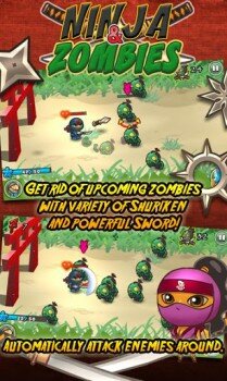 Ninja and Zombies - ниндзя против зомби