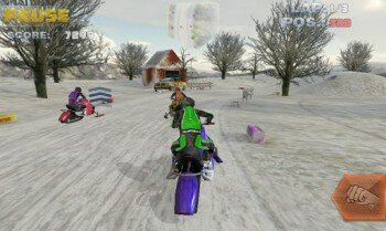 Snowbike Racing -   
