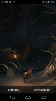 The First Snow Live Wallpaper -   