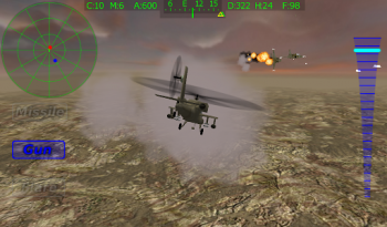 Apache Chopper Pilot 3D HD - борьба в воздухе