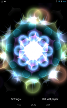 Electric Mandala - креативные живые обои