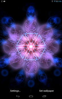 Electric Mandala - креативные живые обои