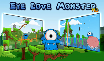 Eye Love Monster HD - забавная головоломка