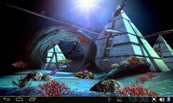 Atlantis 3D Pro Live Wallpaper - реалистичный подводный мир