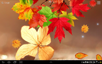 Falling Autumn Leaves LWP - осеннний парад живых обой
