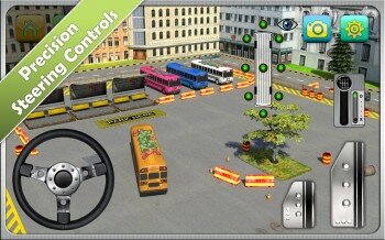 Bus Parking Simulator 3D - паркуем автобус