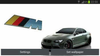 3D BMW Logo HD Live Wallpaper -     