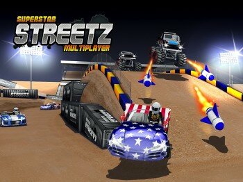 Superstars Streetz - боевые гонки
