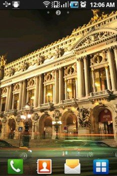 Paris Opera Live Wallpaper - добро пожаловать в Париж