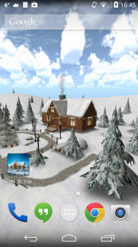 Winter 3D, True Weather - качественные обои про зиму