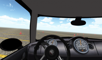 Slalom Racing Simulator - симулятор с реалистичной физикой