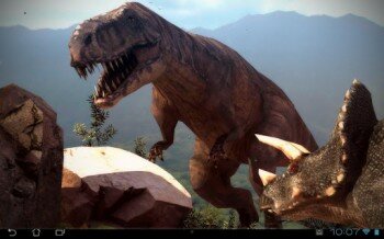 Dinosaurs 3D Pro LWP - живые динозавры