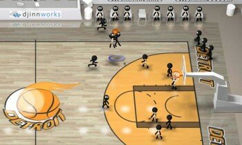 Stickman Basketball - стикманы играют в баскетбол